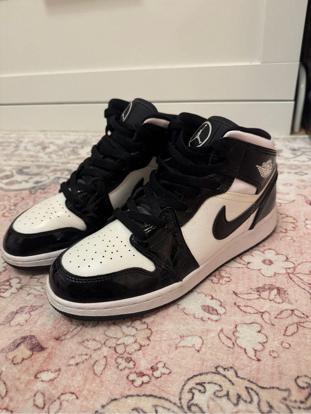 Air Jordan 1 Mid SE All-Star “Carbon Fiber” 6Y